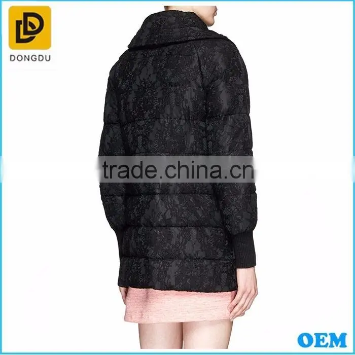 China Factory Wholesale Costom Long Sleeve Women Winter Coat