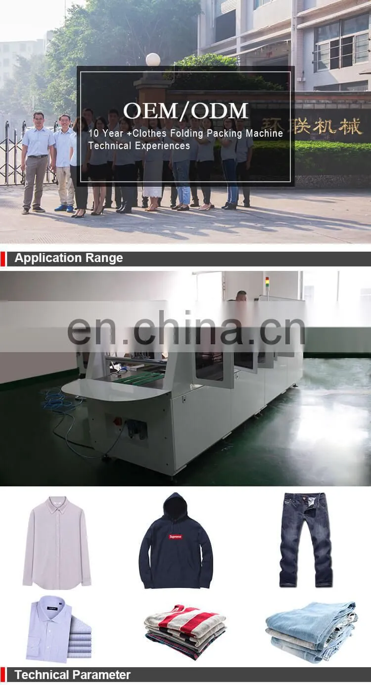 Automatic Clothes Folding Machine for Shirt Trousers Hoodie