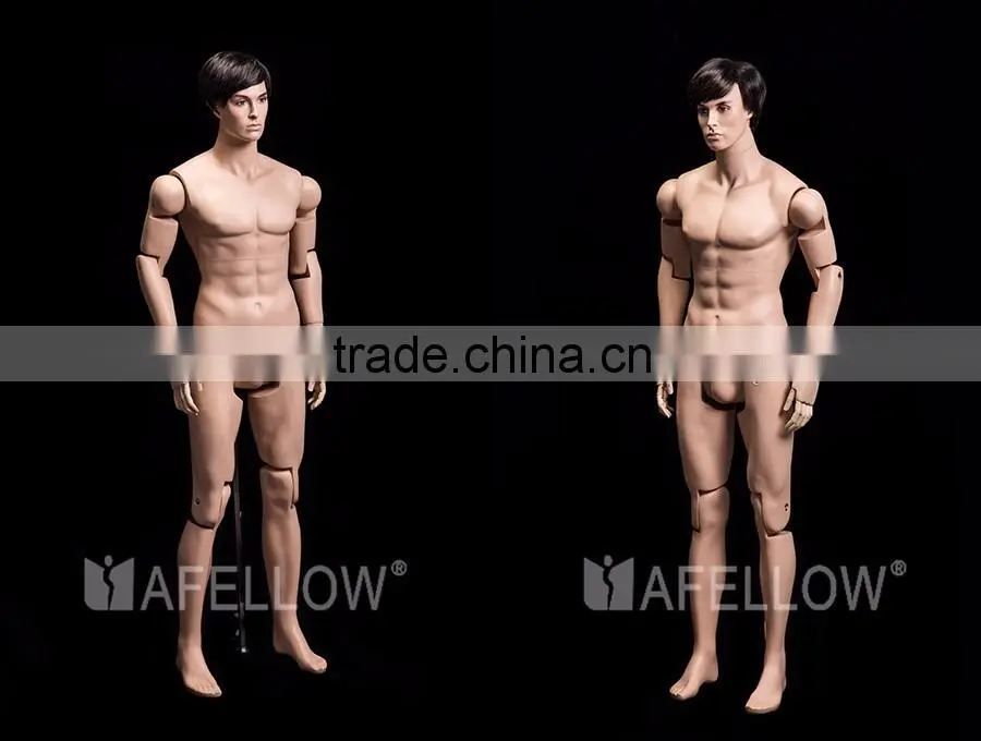 high quality skin color movable joint mannequin