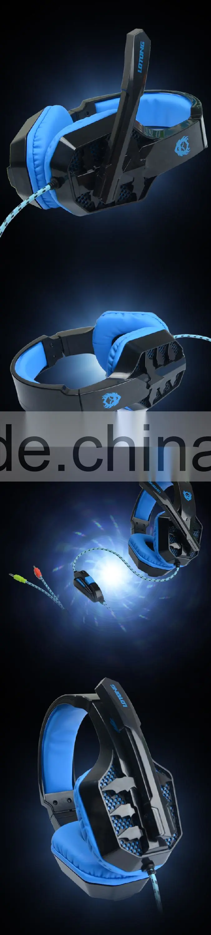 Stylish gaming Bluetooth headset with RoHS