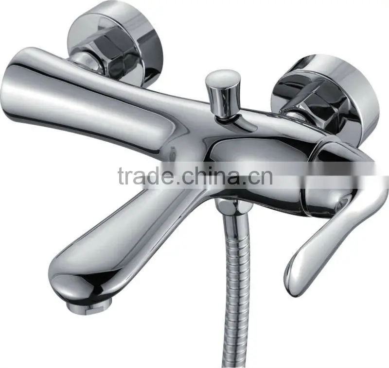 Zinc Alloy Handle Ceramic Valve Tap Faucet Bathroom Bathtub Mixer KL-3313