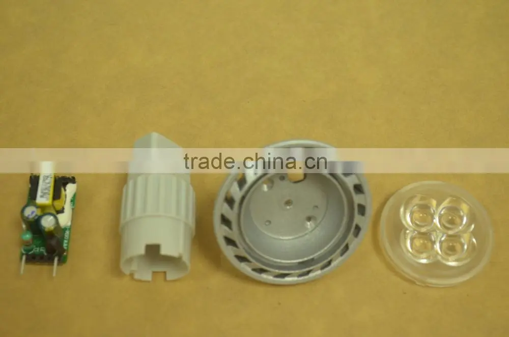 220v aluminum led heat sink for MR16 GU5.3
