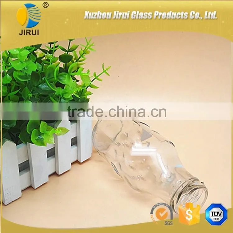 Glass Wine Bottle With Small Handle
