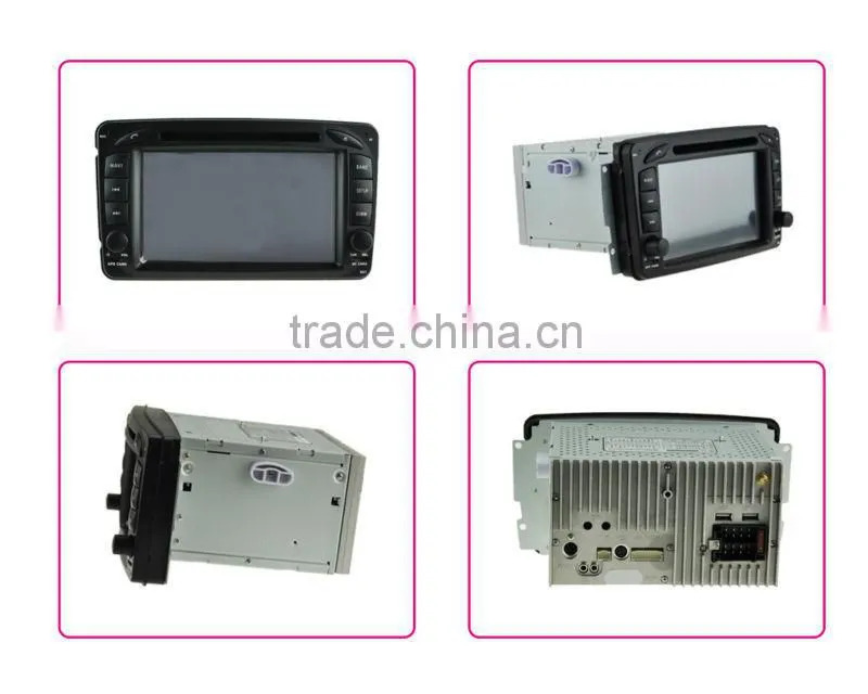 Android 4.4 Car DVD GPS for Benz W209 Car Radio Stereo WIFI 3G CANBUS