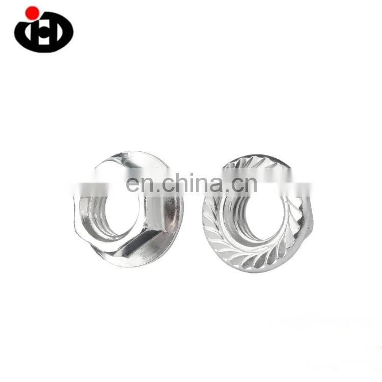 JINGHONG DIN6923 SS304 M3 Flange Hex Nuts