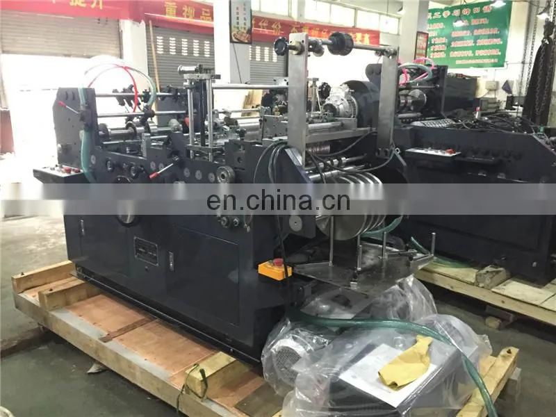 UTM382 Maquina Pegadora Para Ventana De Sobre Bank Wallet Envelope Window Patching Gluing Sealing Machine