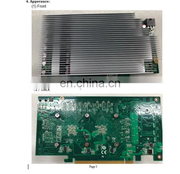 2018 NEWESTdual chip hash rate 30 mh/s RX560D Graphics Card, 8GB GDDR5
