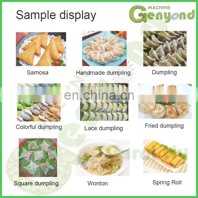 4800pcs/h small automatic dumpling making machine