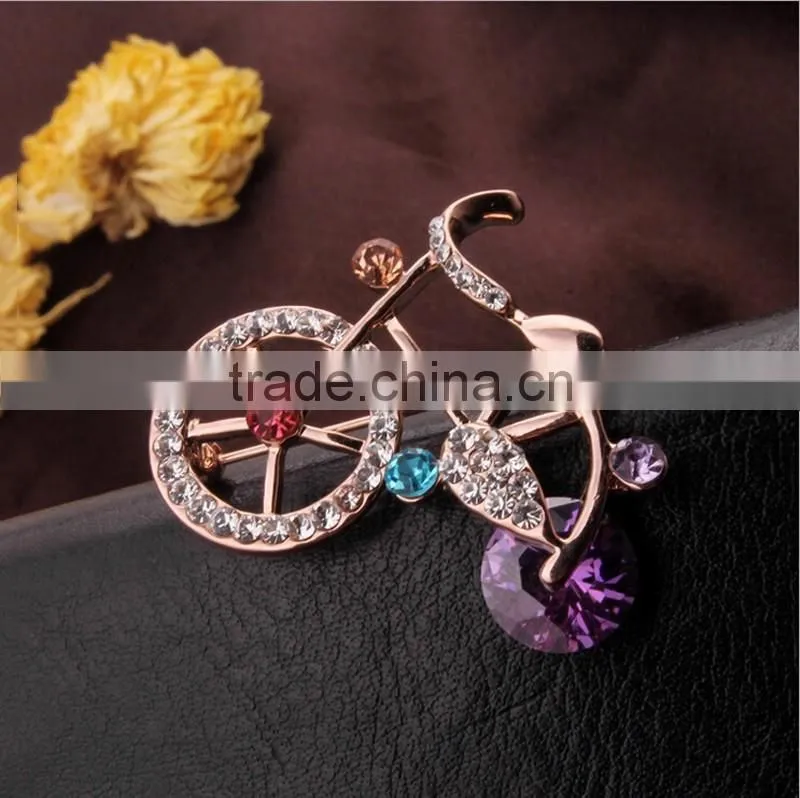 2015 Nest Wedding Party Crystal jewelry vintage brooch pin up Bro