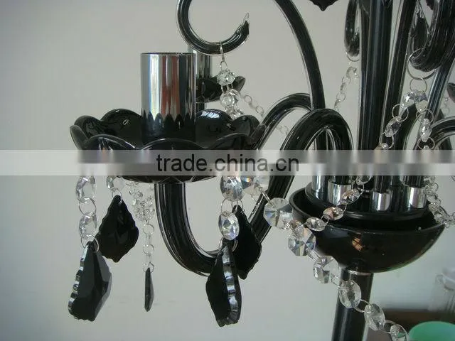high quality floor lamp black crystal glass floor standing lamp decorative floor lighting