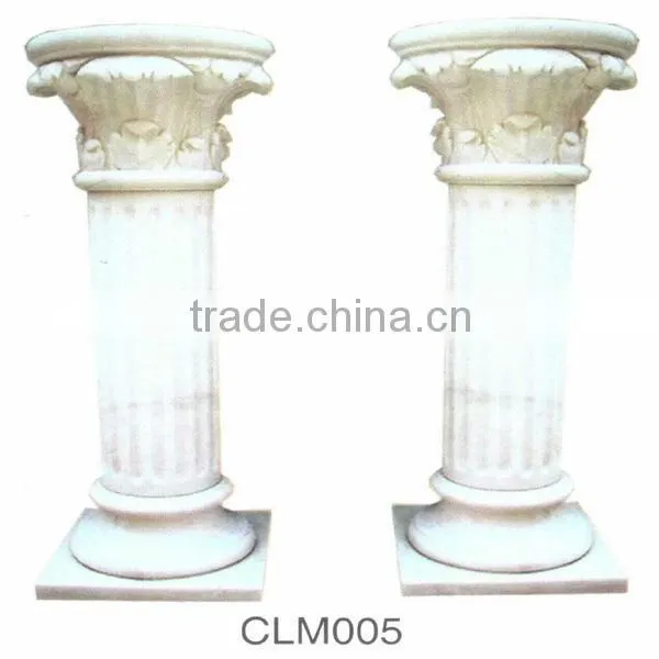 White Marble Column