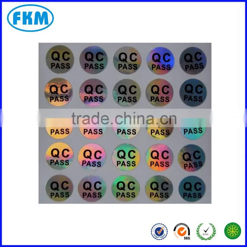 QC label printing
