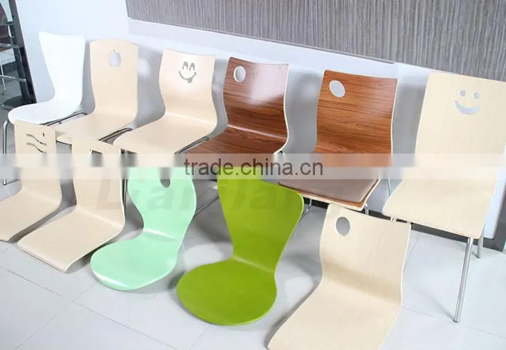 Fashion cheap bending plywood chair