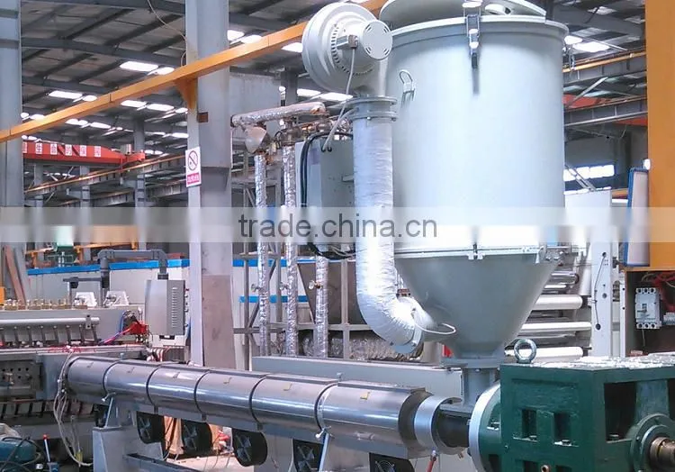PP corrugated sheet producing machine