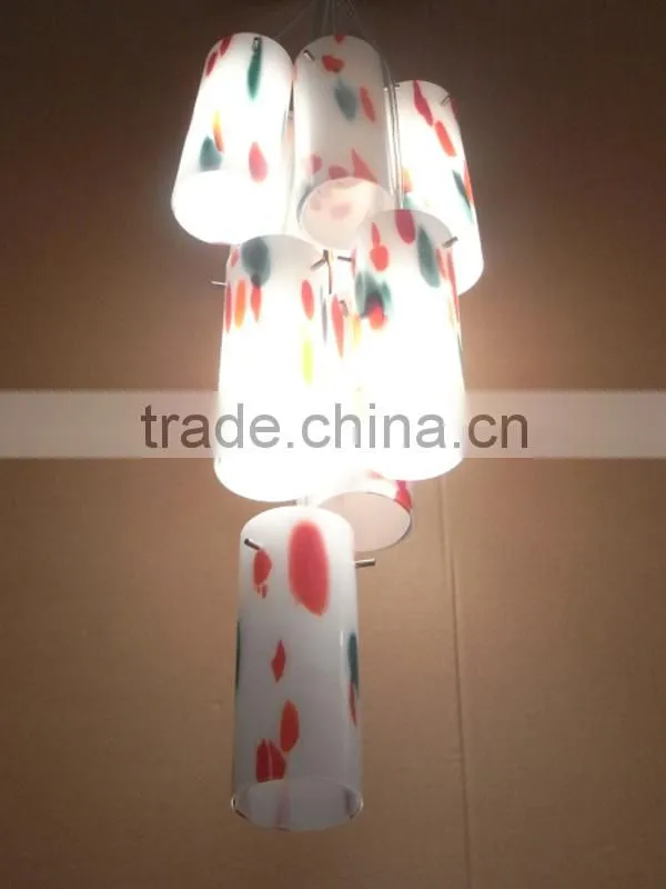 Hot sell glass pendant chandelier light /pendant lamp PGN100064