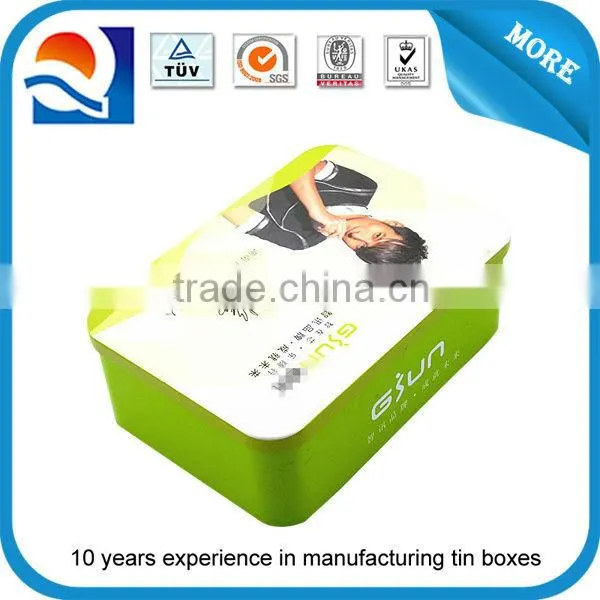 Dongguan high quality colorful bettery tin box/Bettery case