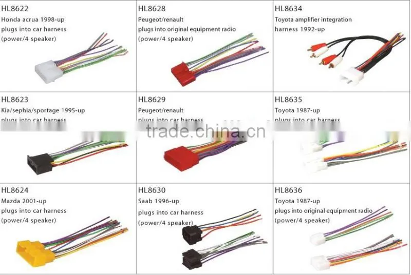 customized auto wire harness&cable assembly