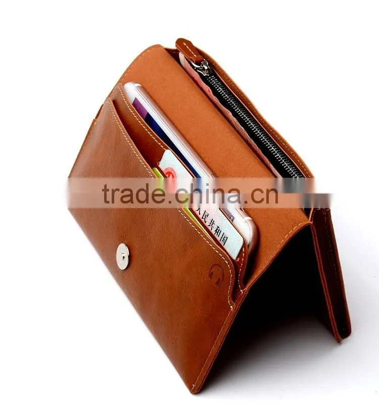 WUW for iphone 6 wallet case made with high quality PU