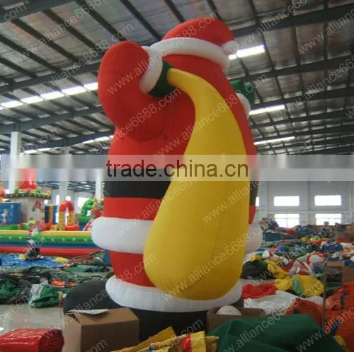 2014 giant outdoor santa clause inflatable advertising