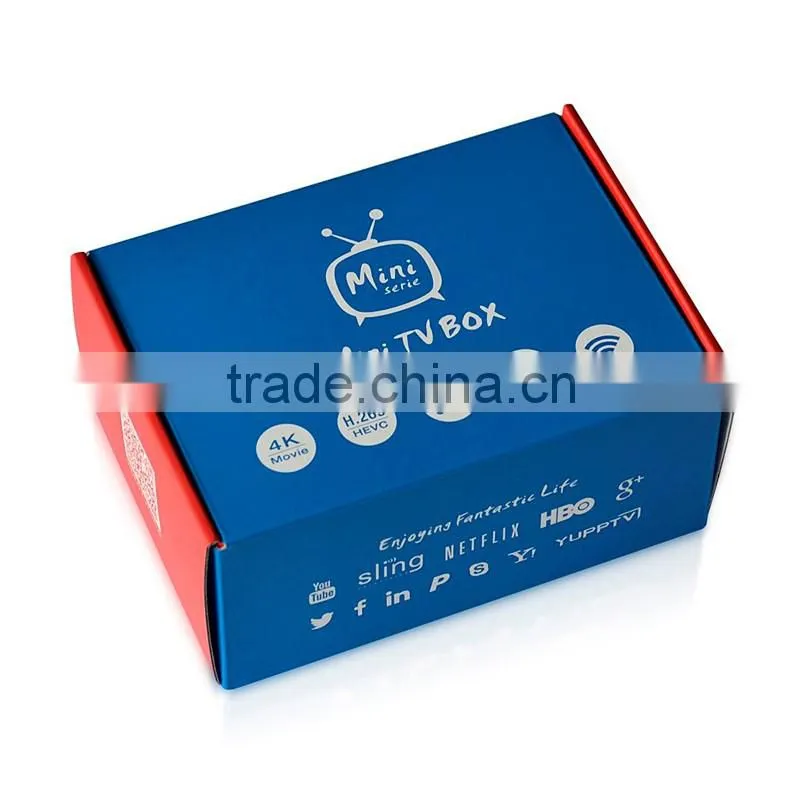 Mini m8s Amlogic s905 Android 5.1WiFi internet new smart tv box