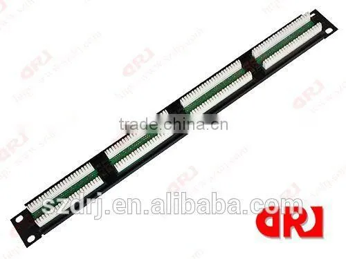 Cat5e UTP RJ45 amp 24 port patch panel