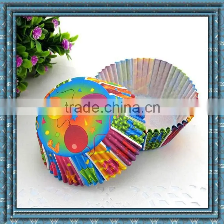 The newest styles paper cupcake liners for your choice
