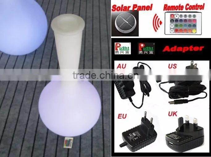 Garden Meadow Solar LED lights Flowerpot with remote control YXF-4276S