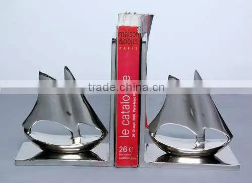 Aluminum Love bookend, Library Bookend, Decorative Bookends