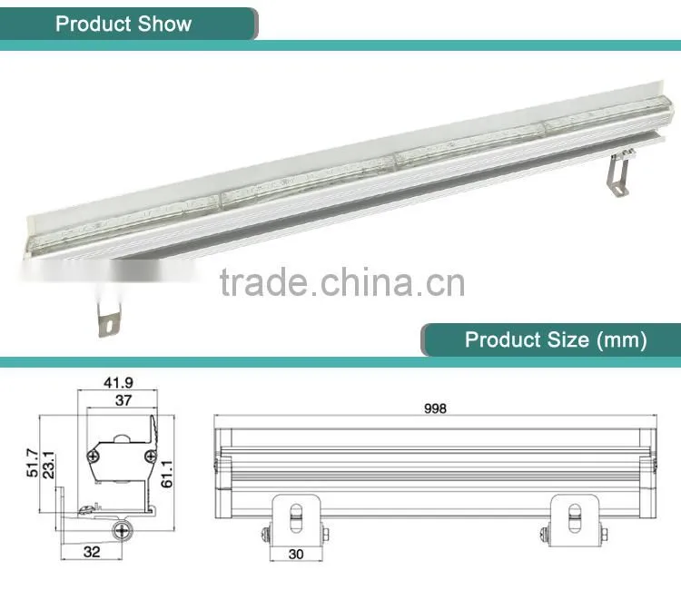 zhejiang hangzhou lighting manufacturers IP68 led wall washer