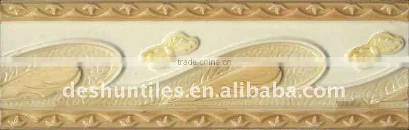High Quality Fashion Design Ceramic bathroom border tile