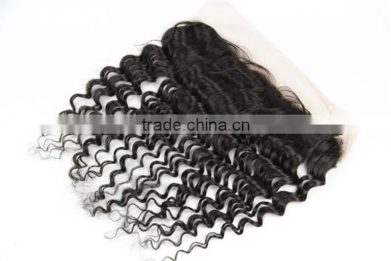 high quality 100 unprocessed grade 6a hair 13x4 lace frontal closure in stock