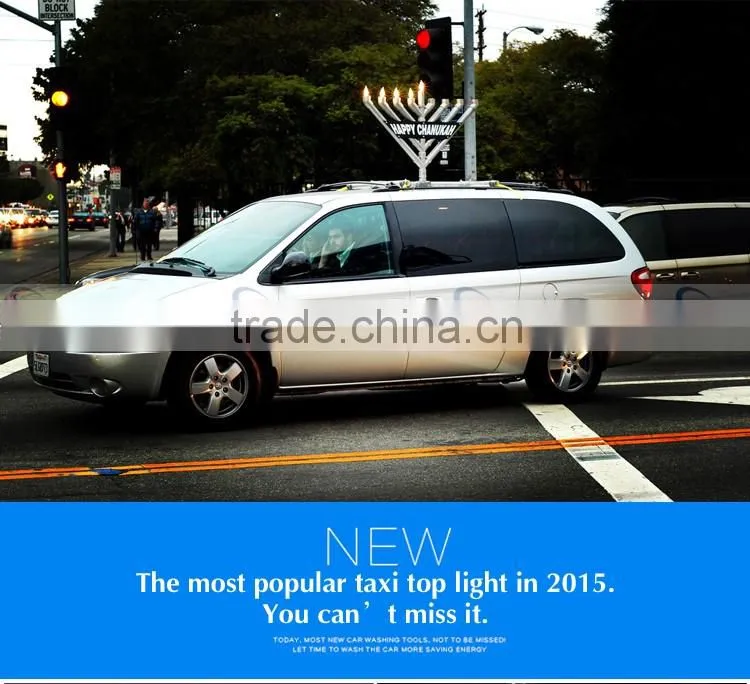 Magnet billboard led taxi top advertising