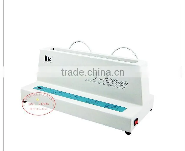 Office equipment perfect thermal binding machine