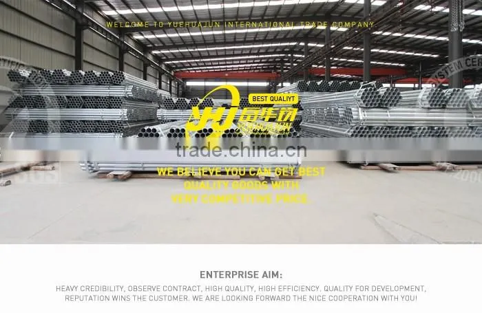 galvanized steel pipe railing