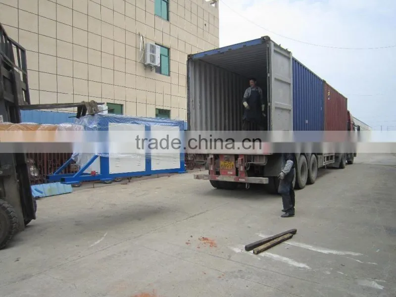 Hydraulic oval duct forming machine