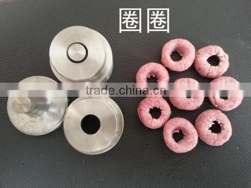 (Skype/Wechat: hnlily07) Double Screws Snacks Food Extrusion Machine