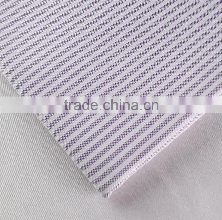 100% Cotton Yarn Dyed Shirting Fabric For Mens Shirt