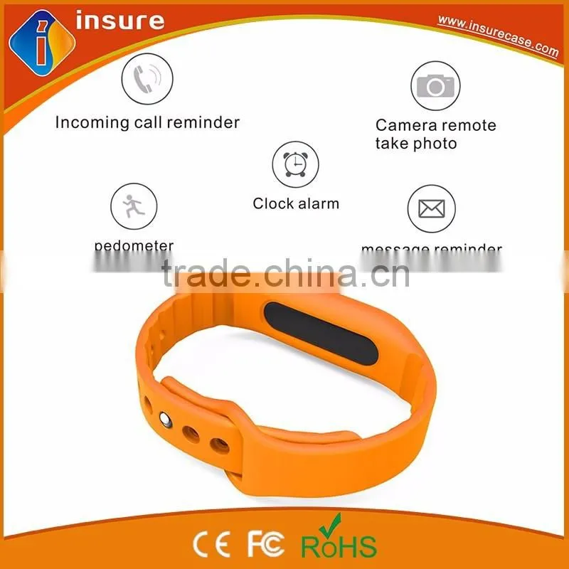 E06 bluetooth sport bracelet with TPU wristband