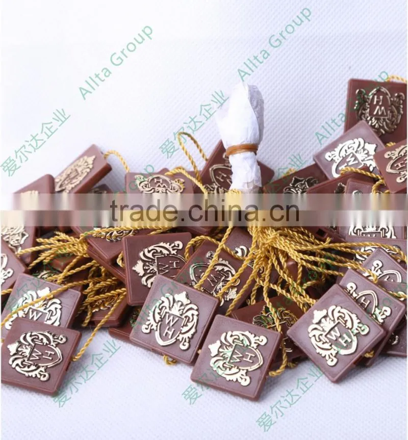 Wholesale Price custom sliver logo plastic seal tag
