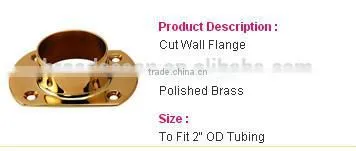 stainless steel flange post base plate