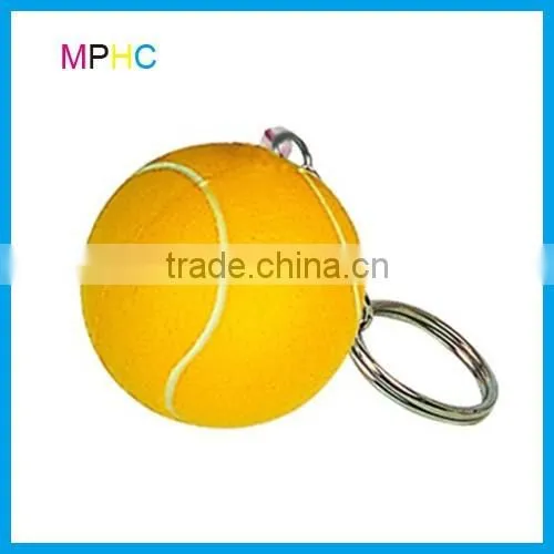 Mini Antistress PU foam Basketball Stress Reliever Squeeze Toy Ball Key Chain