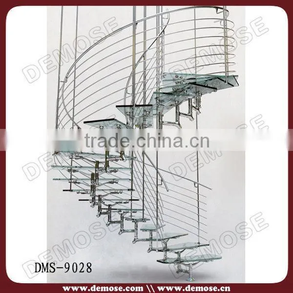 indoor spiral movable stairs