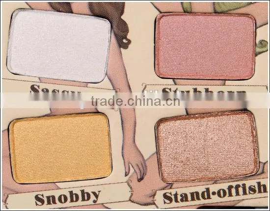 Nude eyeshadow palette 12 Colors eyeshadow case set cosmetics