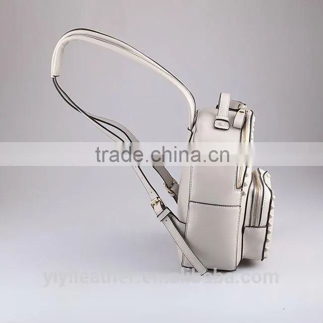 4022 Alibaba wholesale custom backpack 2016 fashion backpack from guangzhou Paparazzi leather factory