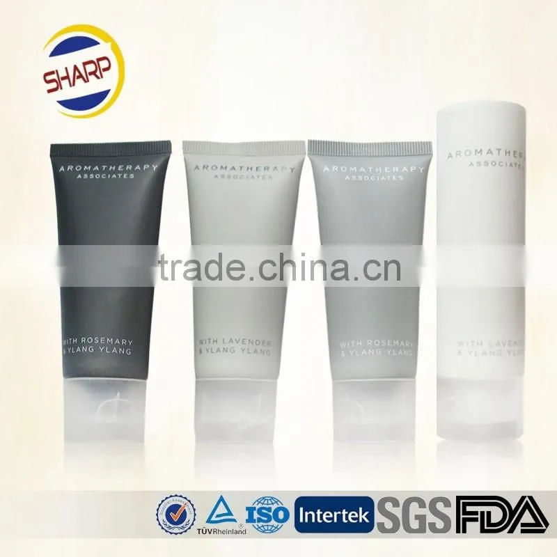 Profassional supplying end unsealed plastic cosmetic tube packaging