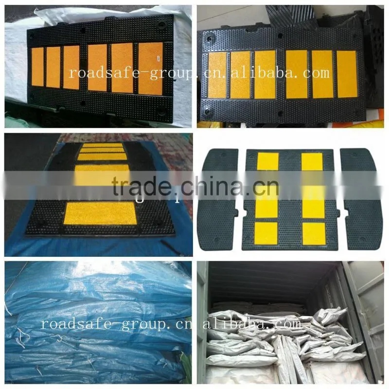 Best selling manufacturer roadsafety products rubber speed humps