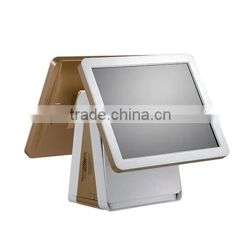 Android OS 15 inch LED touch screen monitor pos system terminals for car washes stores