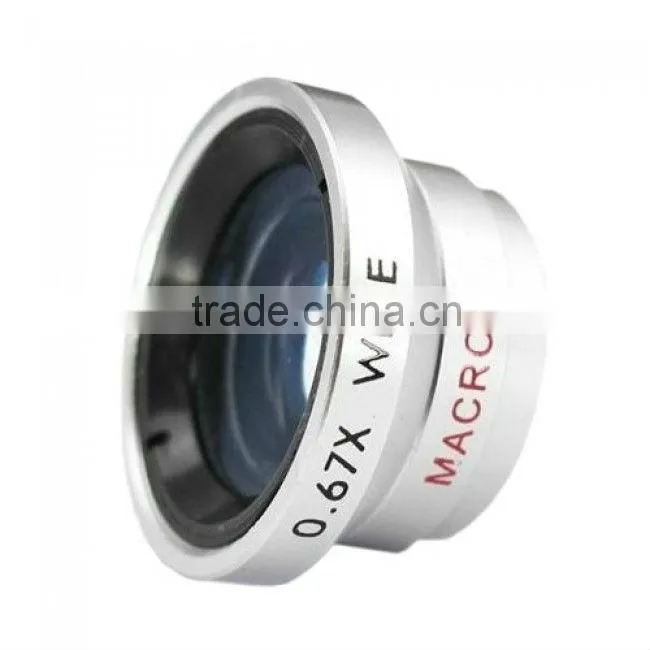 For galaxy S3 i9300 0.67X Wide Angle Macro Fixed Focus Camera Lens
