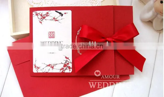 Chinese Handmade Wedding Invitation Unique Fashion Cards Design10