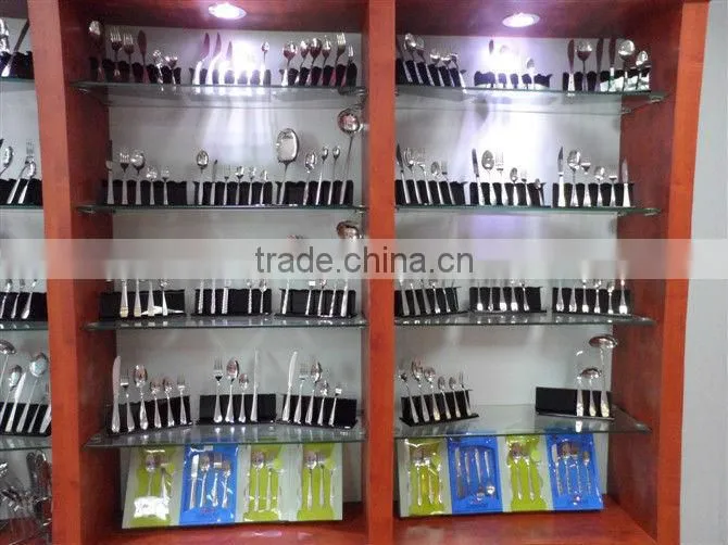Stainless Steel Coffee Spoon of plain handle with high quality and low price